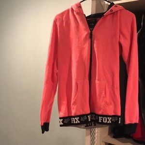 FOX zip up hoodie
